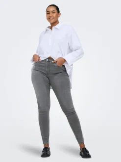 CARALLY Mid waist Skinny fit Jeans