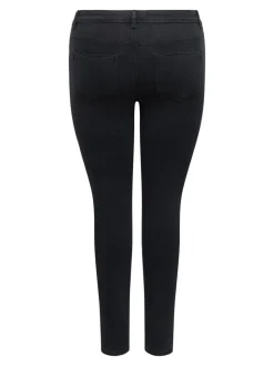 CARALLY Mid waist Skinny fit Jeans