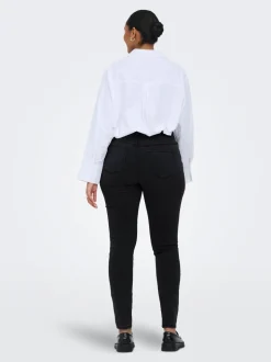 CARALLY Mid waist Skinny fit Jeans