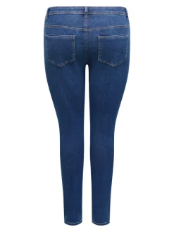 CARALLY Mid waist Skinny fit Jeans
