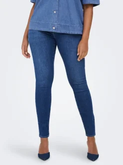 CARALLY Mid waist Skinny fit Jeans