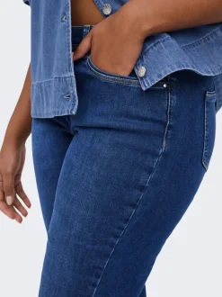 CARALLY Mid waist Skinny fit Jeans