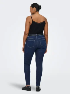 CARALLY Mid waist Skinny fit Jeans