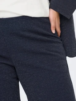 CARALYA Wide leg fit Broek met wijde pijpen