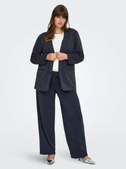 CARALYA Wide leg fit Broek met wijde pijpen