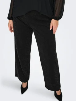 CARALYA Wide leg fit Broek met wijde pijpen