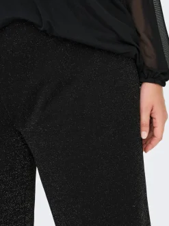 CARALYA Wide leg fit Broek met wijde pijpen