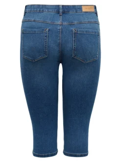 CARAUGUSTA High waist Skinny fit Denim shorts