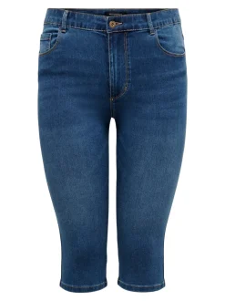 CARAUGUSTA High waist Skinny fit Denim shorts