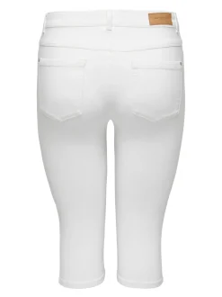 CARAUGUSTA High waist Skinny fit Denim shorts