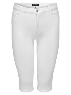 CARAUGUSTA High waist Skinny fit Denim shorts