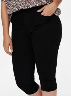 CARAUGUSTA High waist Skinny fit Denim shorts