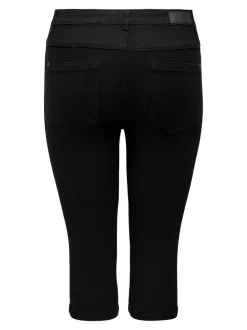 CARAUGUSTA High waist Skinny fit Denim shorts