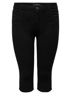 CARAUGUSTA High waist Skinny fit Denim shorts