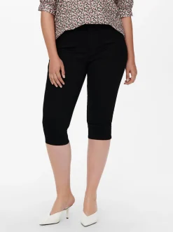 CARAUGUSTA High waist Skinny fit Denim shorts