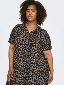 CARBABOOST Midi-jurk