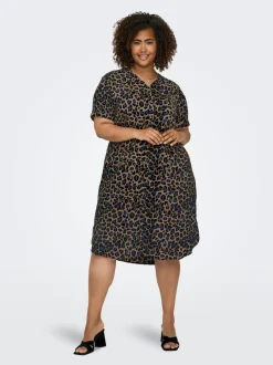 CARBABOOST Midi-jurk