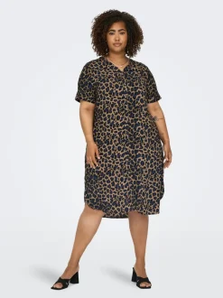 CARBABOOST Midi-jurk