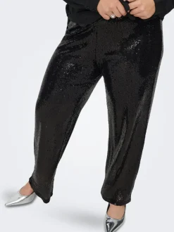 CARBECCA Wide leg fit Broeken