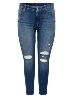 CARBOBBI Skinny fit Enkel lengte Jeans