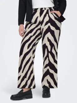 CARBRAXI Wide leg fit Broek met wijde pijpen