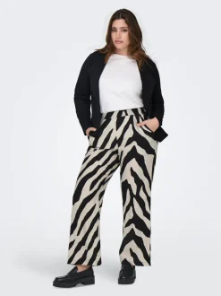 CARBRAXI Wide leg fit Broek met wijde pijpen
