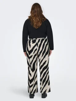 CARBRAXI Wide leg fit Broek met wijde pijpen