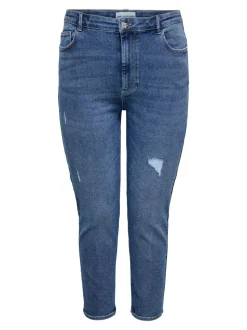 CARCATWALK High waist Mom fit Enkel lengte Jeans