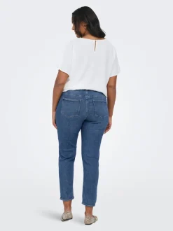 CARCATWALK High waist Mom fit Enkel lengte Jeans