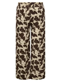 CARCOLACOW Wide leg fit Broek met wijde pijpen