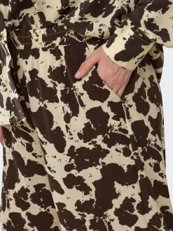 CARCOLACOW Wide leg fit Broek met wijde pijpen