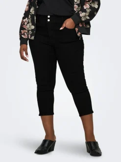 CARCRUZ Capri Jeans Met Hoge Taille