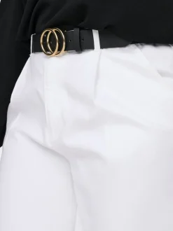 CARDAVINA-SOFT Mid waist Loose fit Bermuda shorts