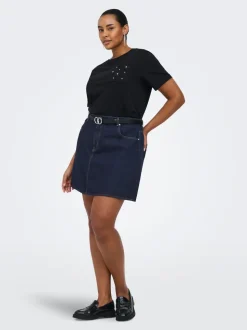 CAREDEN Denim Denim rok Korte rok