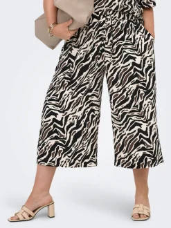 CARELITE Cropped fit Culotte broek