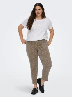CAREMILY High waist Straight fit Enkel lengte Jeans