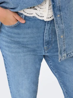 CAREMILY High waist Straight fit Jeans