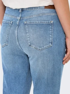 CAREMILY High waist Straight fit Jeans