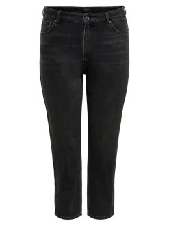 CAREMILY High waist Straight fit Enkel lengte Jeans