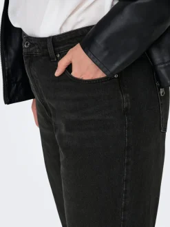 CAREMILY High waist Straight fit Enkel lengte Jeans