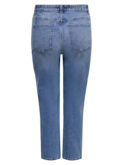 CAREMILY High waist Straight fit Enkel lengte Jeans