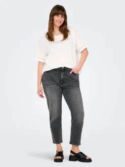 CAREMILY High waist Straight fit Jeans