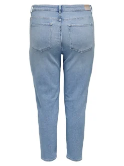 CAREMILYSTRETCH High waist Straight fit Enkel lengte Jeans