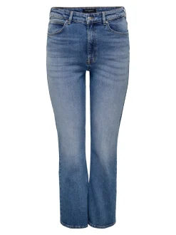 CAREVERLY Mid waist Bootcut fit Jeans
