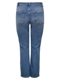 CAREVERLY Mid waist Bootcut fit Jeans