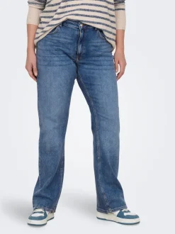 CAREVERLY Mid waist Bootcut fit Jeans