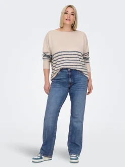 CAREVERLY Mid waist Bootcut fit Jeans