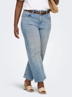 CARFRANKIE High waist Barrel fit Enkel lengte Jeans
