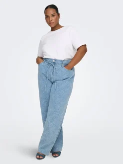 CARGIANNA Mid waist Straight fit Jeans