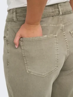 CARGIANNA Mid waist Straight fit Jeans